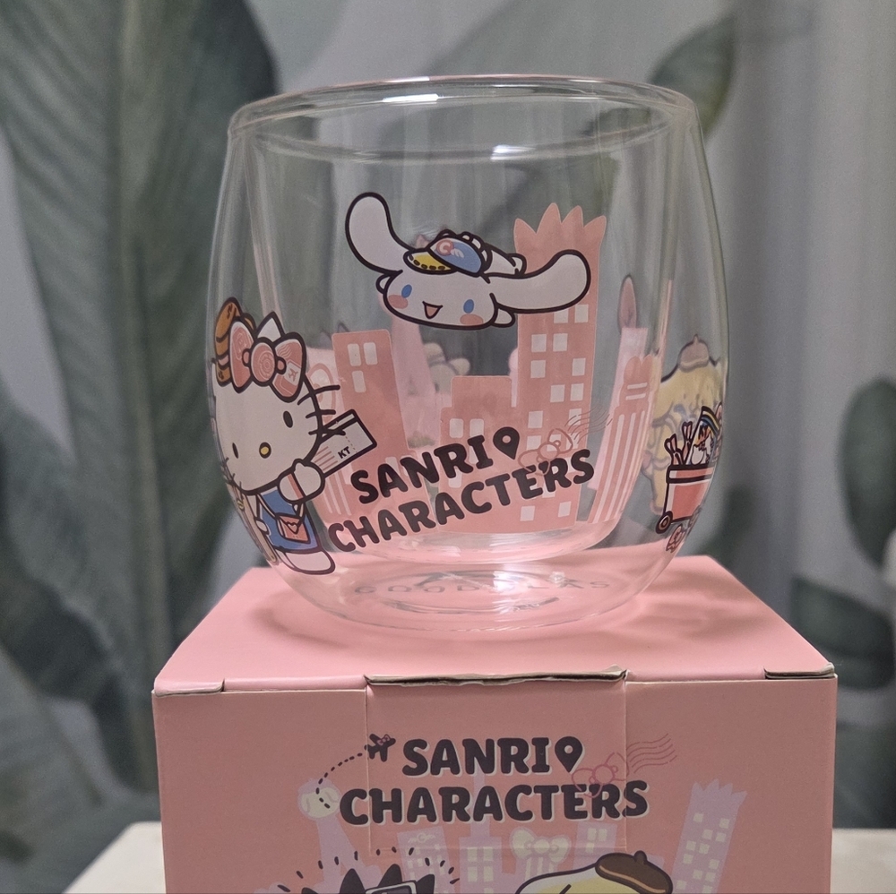 Sanrio Characters Glass Cup